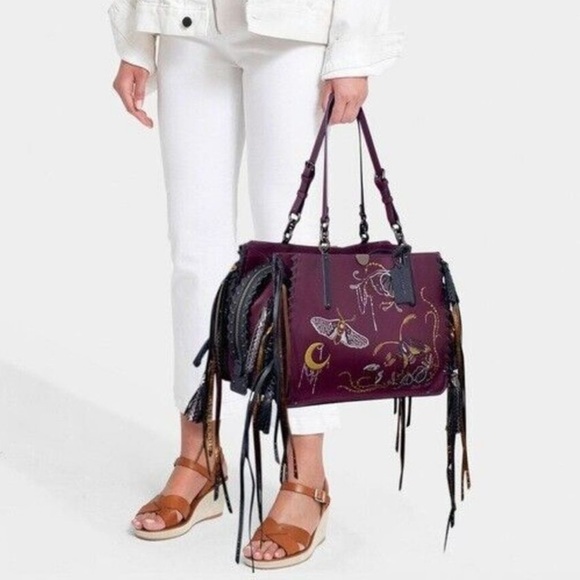 Coach x Chelsea Champlain Dreamer Tote 34 With Moth Tattoo - Picture 4 of 17